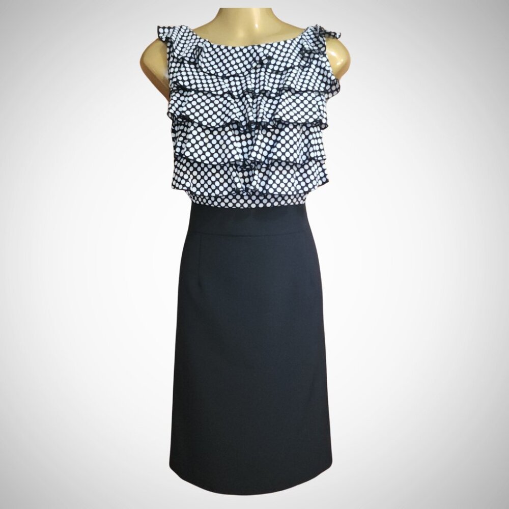 Shelby & Palmer Polka Dot Dress - Size 14P